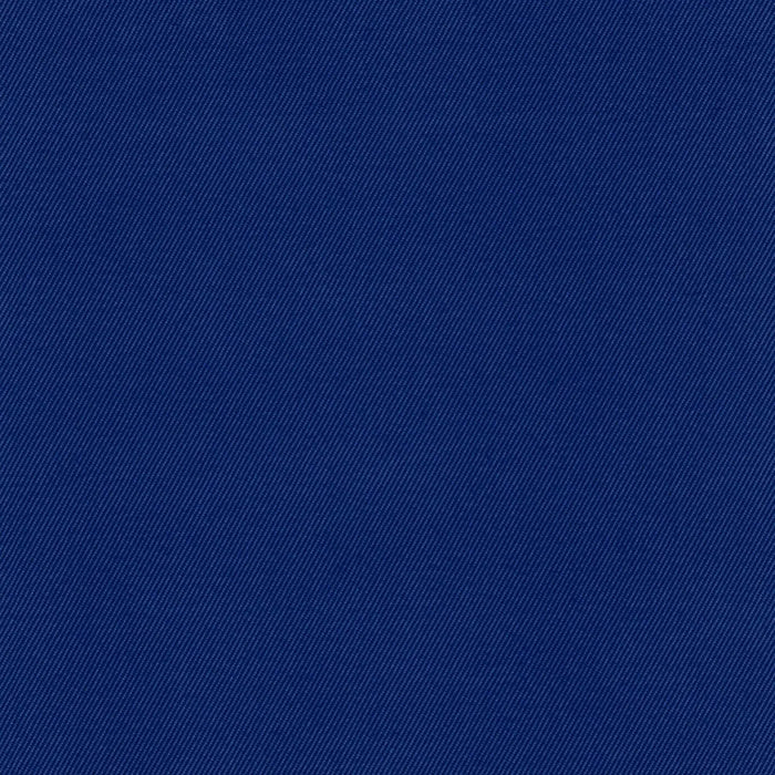 Royal Blue Cotton Twill Stretch Suiting