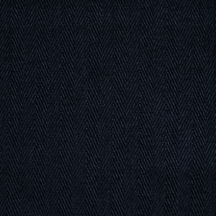 Black 1/2cm Herringbone Cotton Suiting