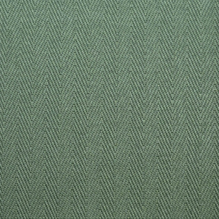 Green 1/2cm Herringbone Cotton Suiting