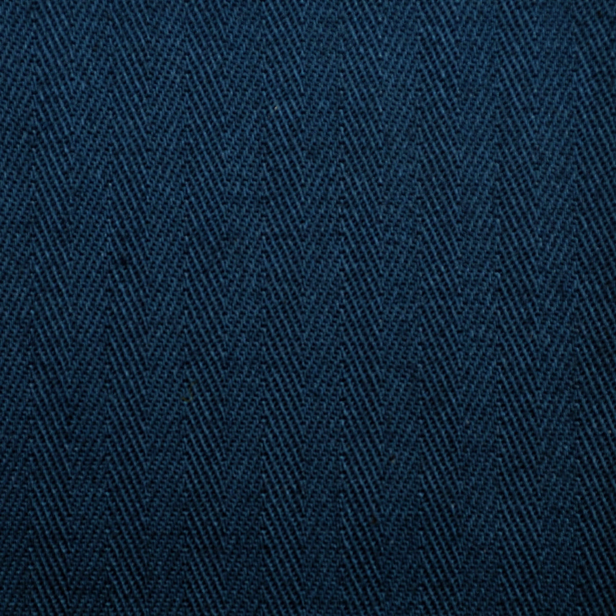 Dark Navy Blue 1/2cm Herringbone Cotton Suiting