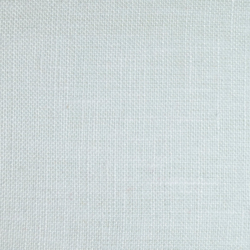 White Plain Weave 100% Linen