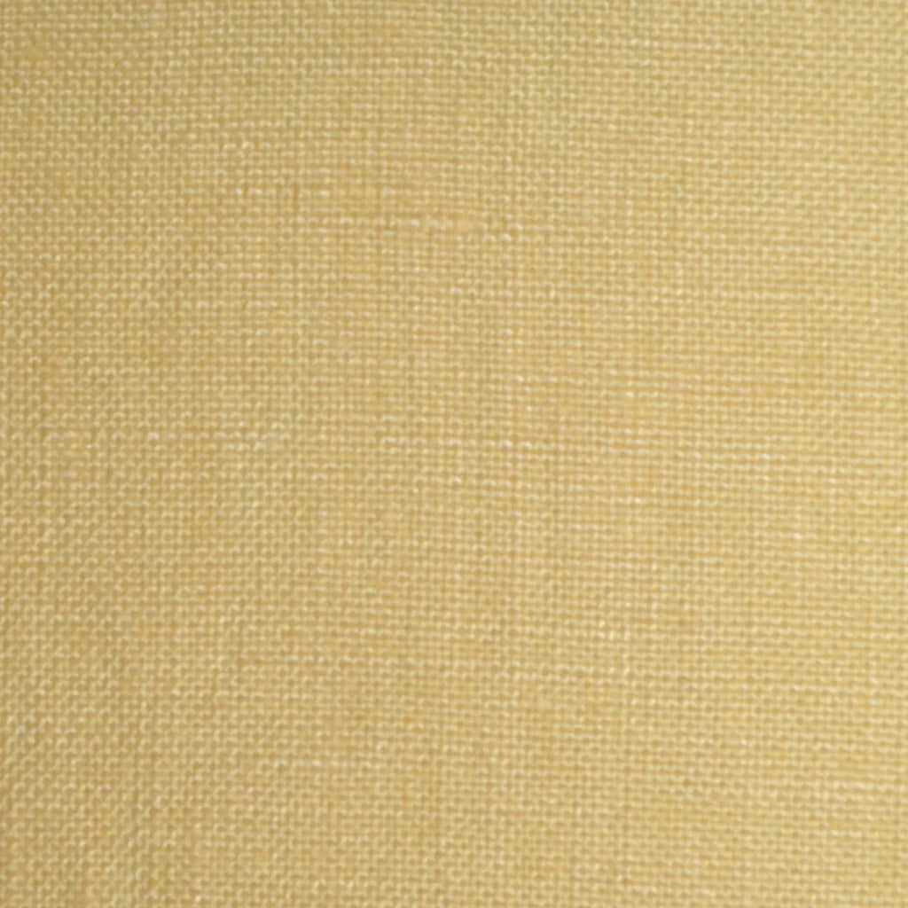 Lemon Plain Weave 100% Linen