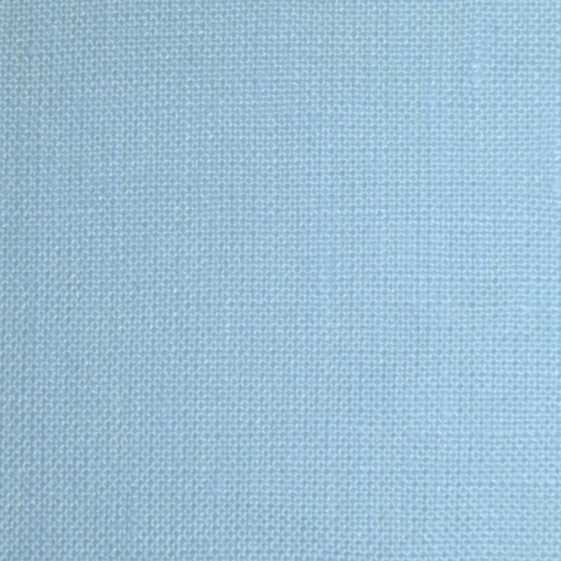 Sky Blue Plain Weave 100% Linen