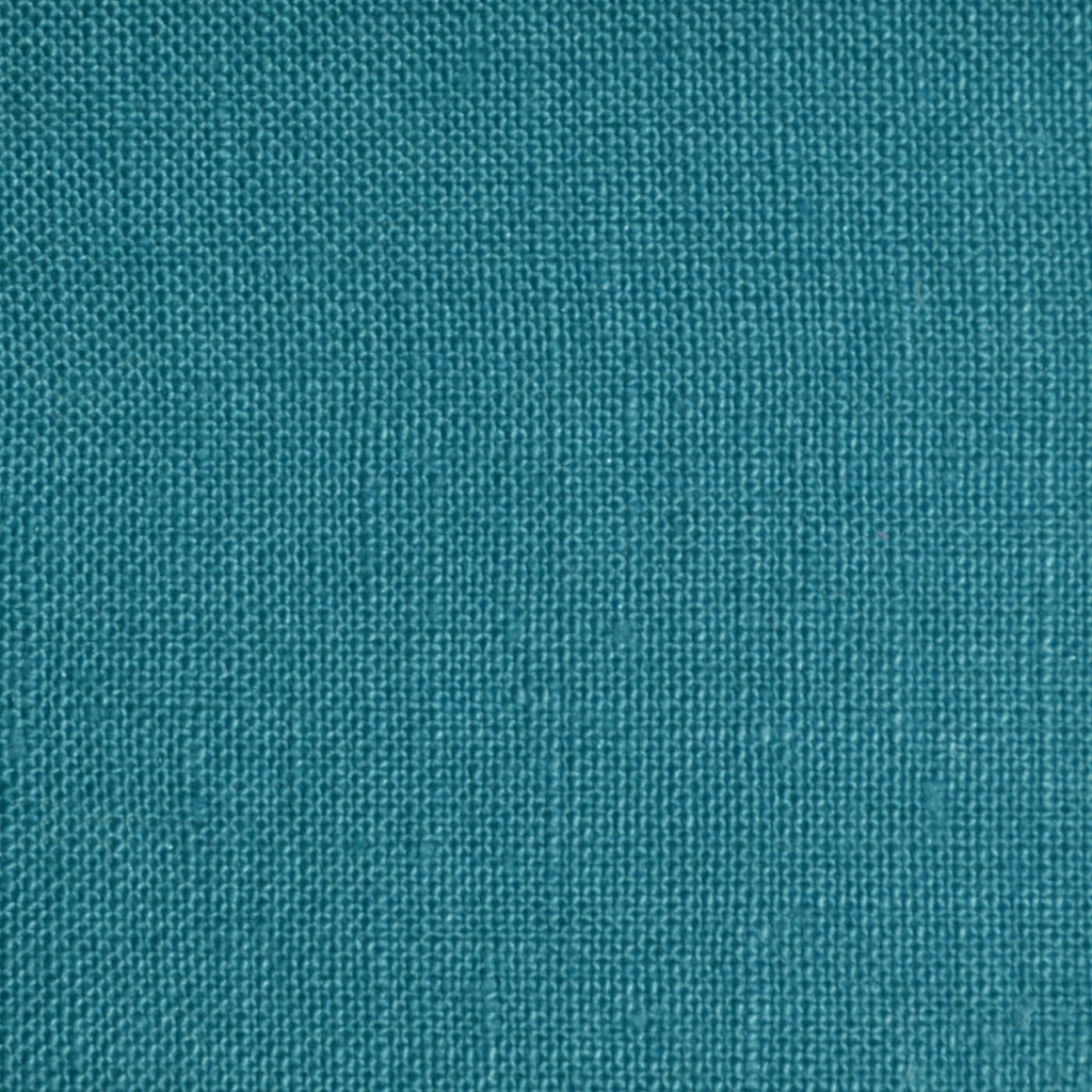 Bright Blue Plain Weave 100% Linen