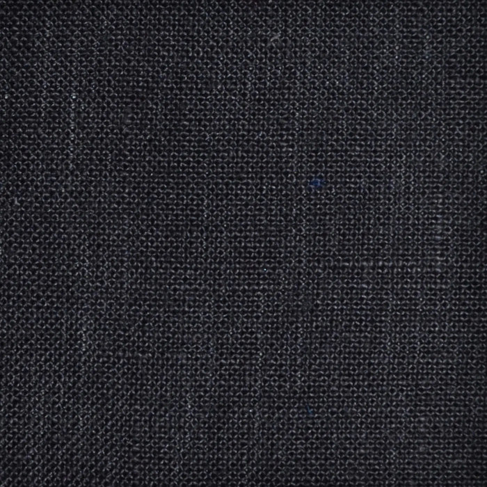 Dark Grey Plain Weave 100% Linen