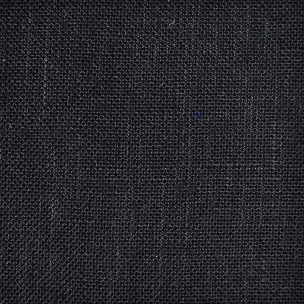 Dark Grey Plain Weave 100% Linen