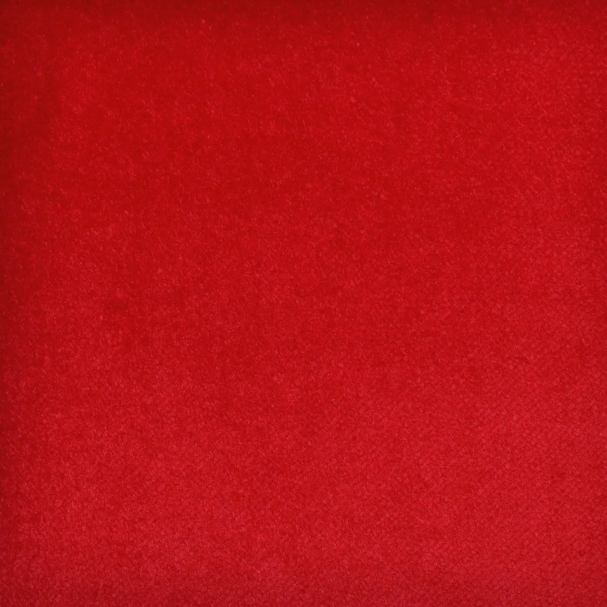 Bright Red Luxury 100% Cotton Velvet