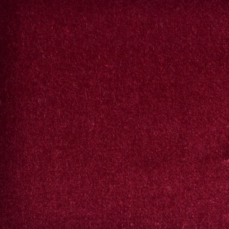 Ruby Red Luxury 100% Cotton Velvet