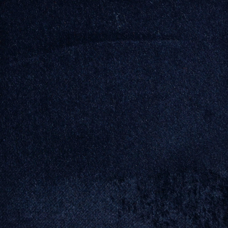 Navy Blue Luxury 100% Cotton Velvet