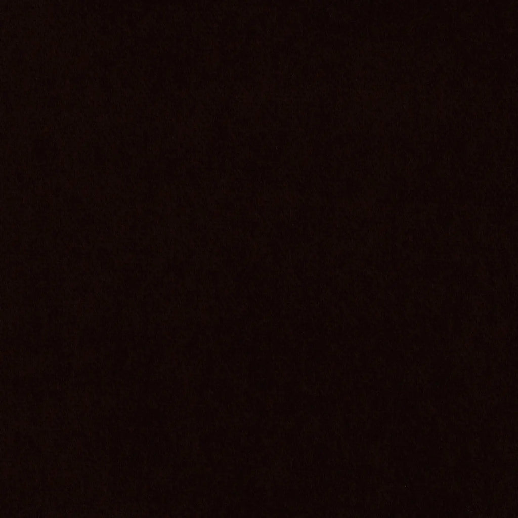 Dark Brown Luxury 100% Cotton Velvet