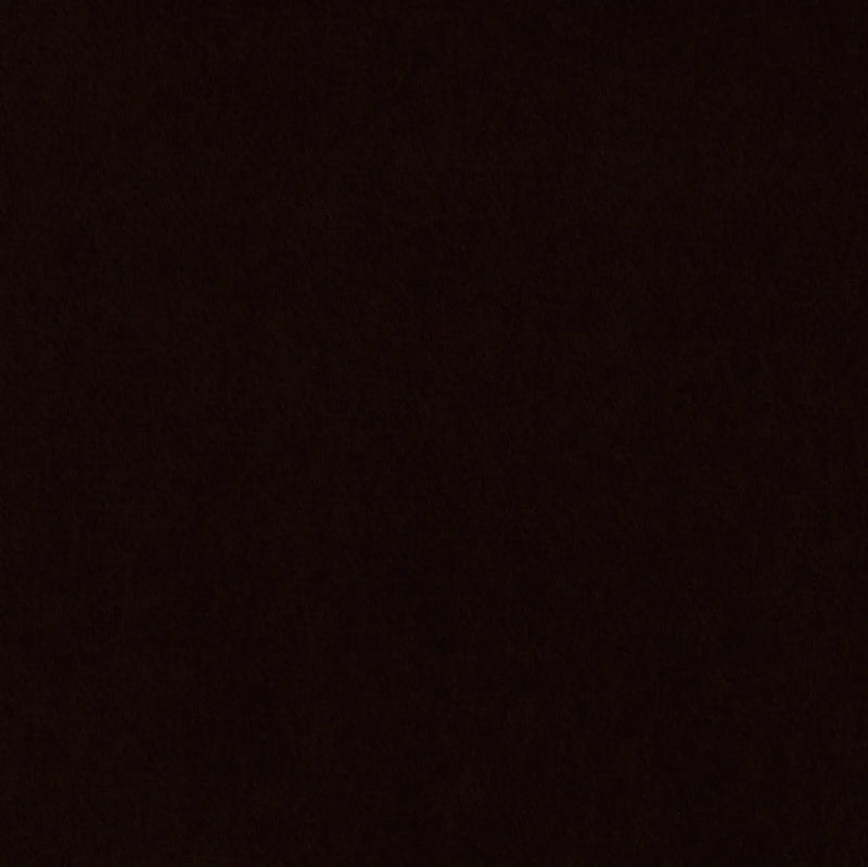 Dark Brown Luxury 100% Cotton Velvet