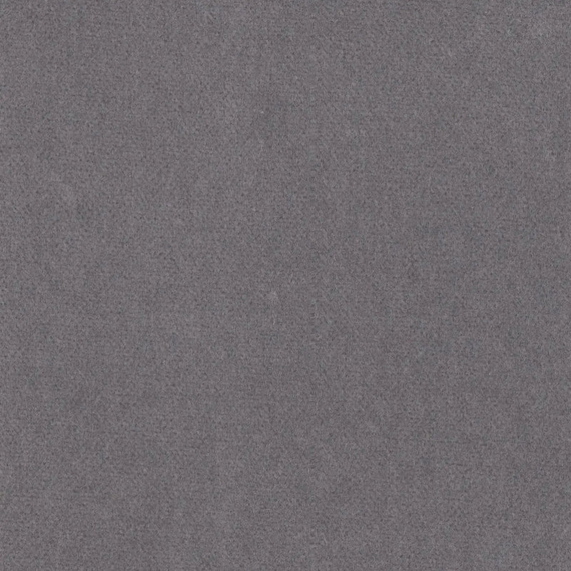 Silver Grey Luxury 100% Cotton Velvet