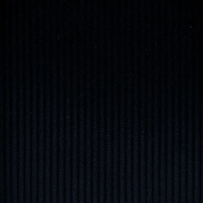 Dark Navy Blue 8 Wale Stretch Corduroy