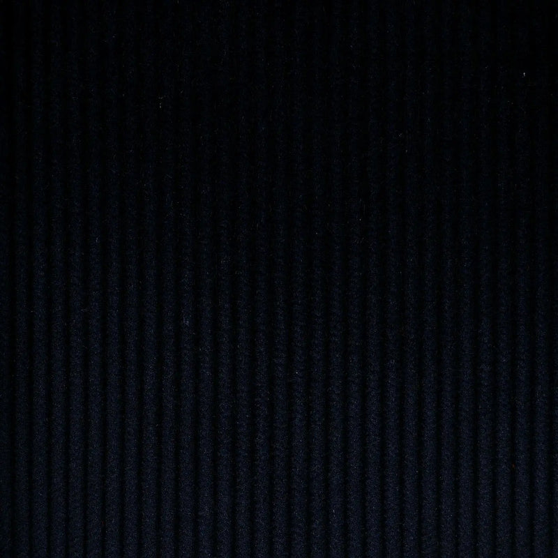 Dark Navy Blue 8 Wale Stretch Corduroy