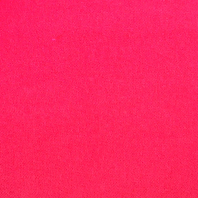 Hot Pink Lightweight Cotton Velvet