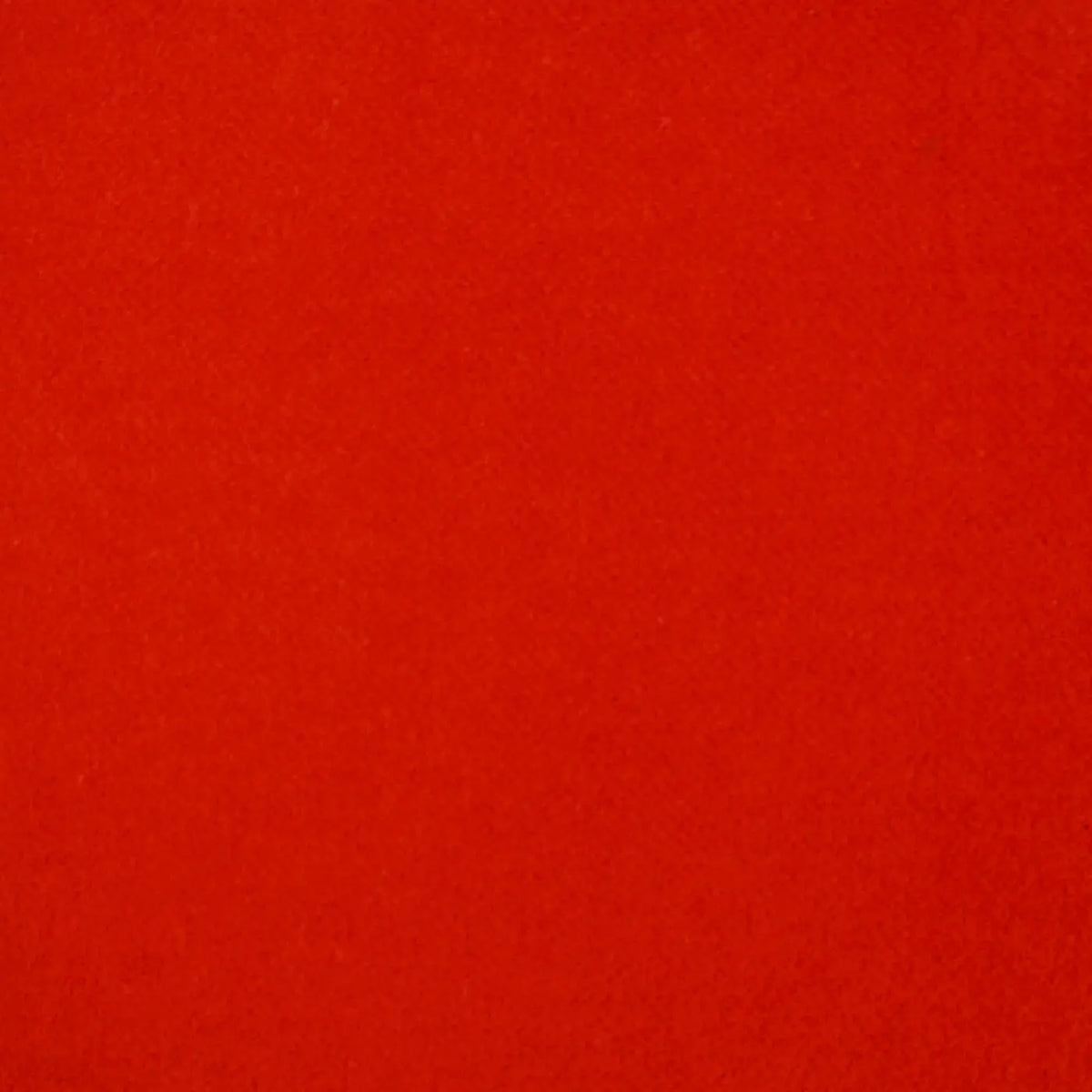 Bright Red Lightweight Cotton Velvet
