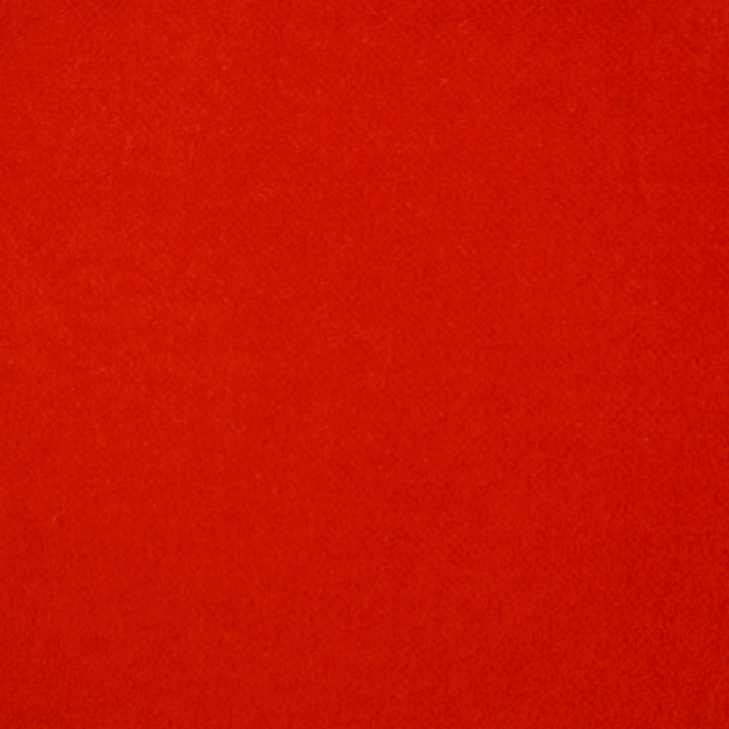 Bright Red Lightweight Cotton Velvet
