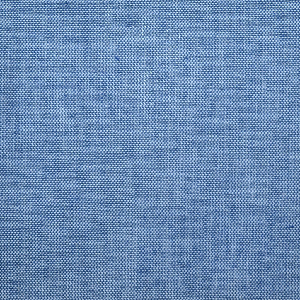 Dark Navy Blue Chambray Cotton Shirting