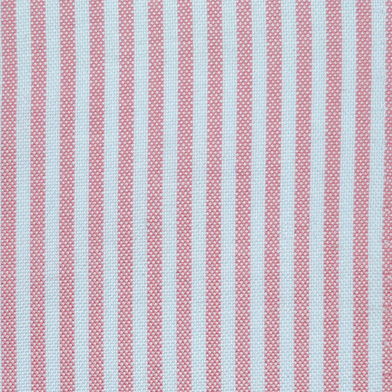 Pink and White Stripe Oxford Cotton Shirting