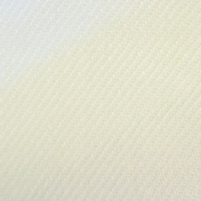 White Heavy Twill 100% Irish Linen