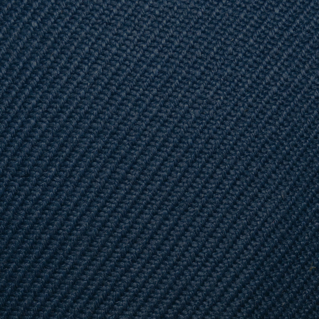 Navy Blue Heavy Twill 100% Irish Linen
