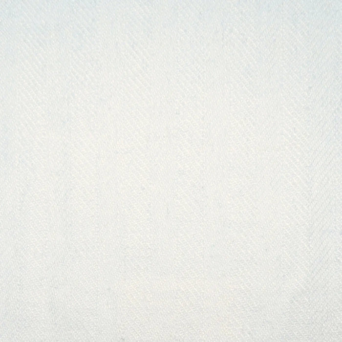 White Herringbone 100% Irish Linen