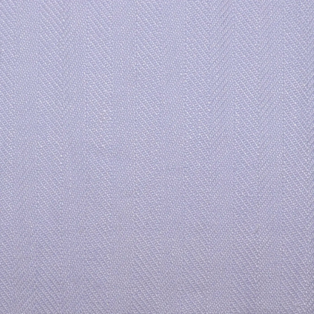 Lilac Herringbone 100% Irish Linen