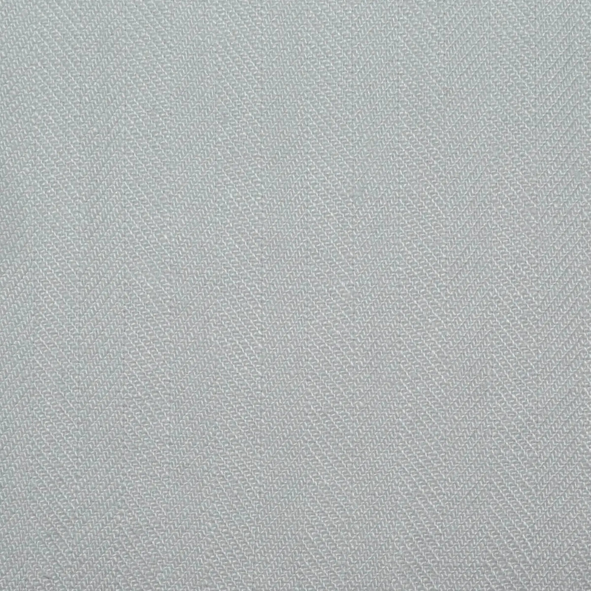 Silver Grey Herringbone 100% Irish Linen