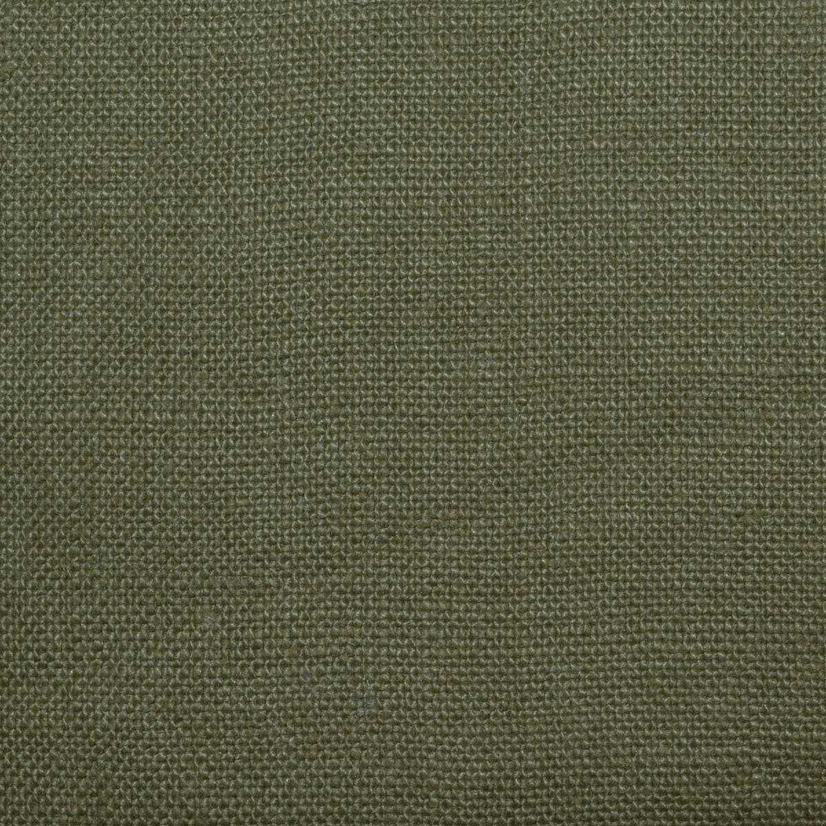 Kelp Green Washed Plain Weave 100% Irish Linen