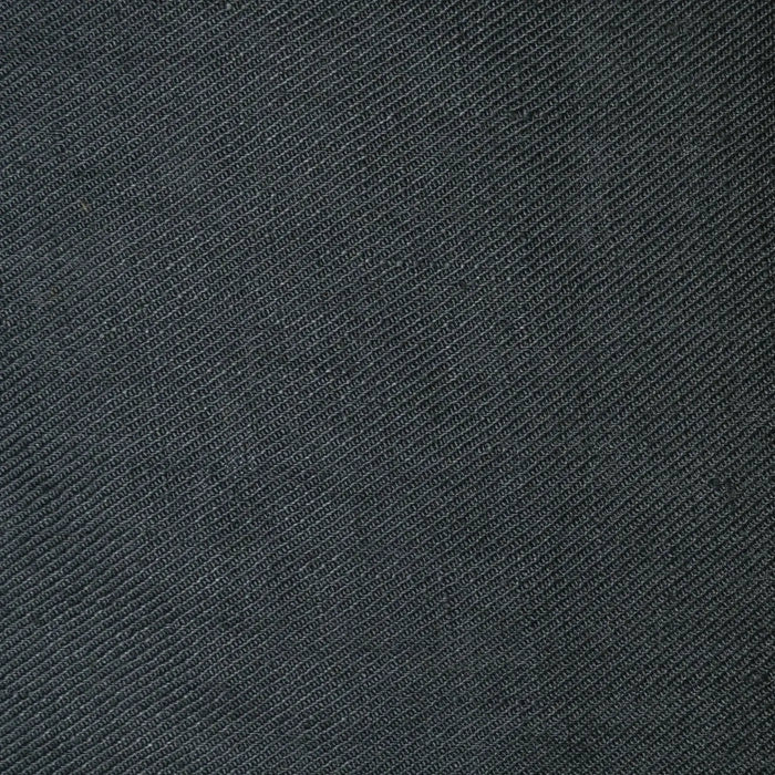 Dark Grey Plain Twill Irish Linen