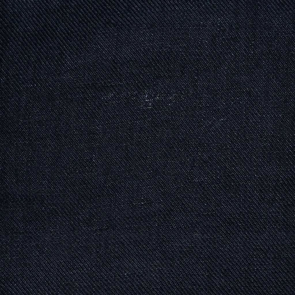 Black Plain Twill Irish Linen