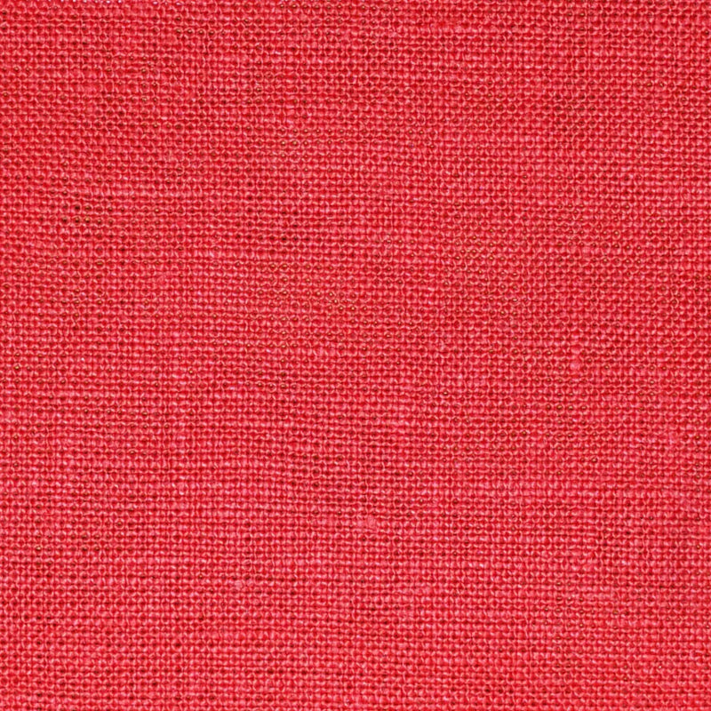 Blood Orange Plain Weave Irish Linen