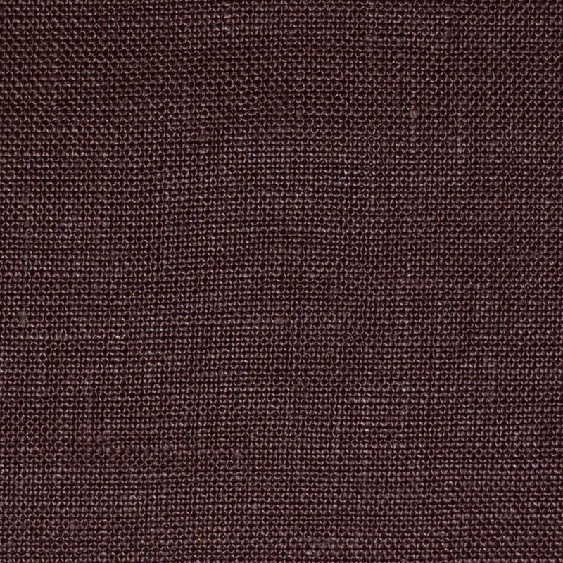 Dark Brown Plain Weave Irish Linen