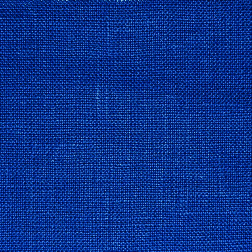 Royal Blue Plain Weave Irish Linen
