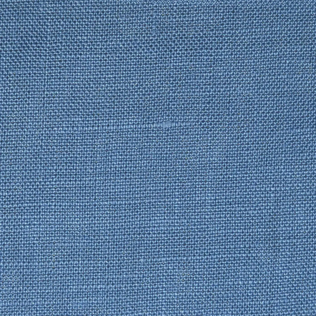 Denim Blue Plain Weave Irish Linen