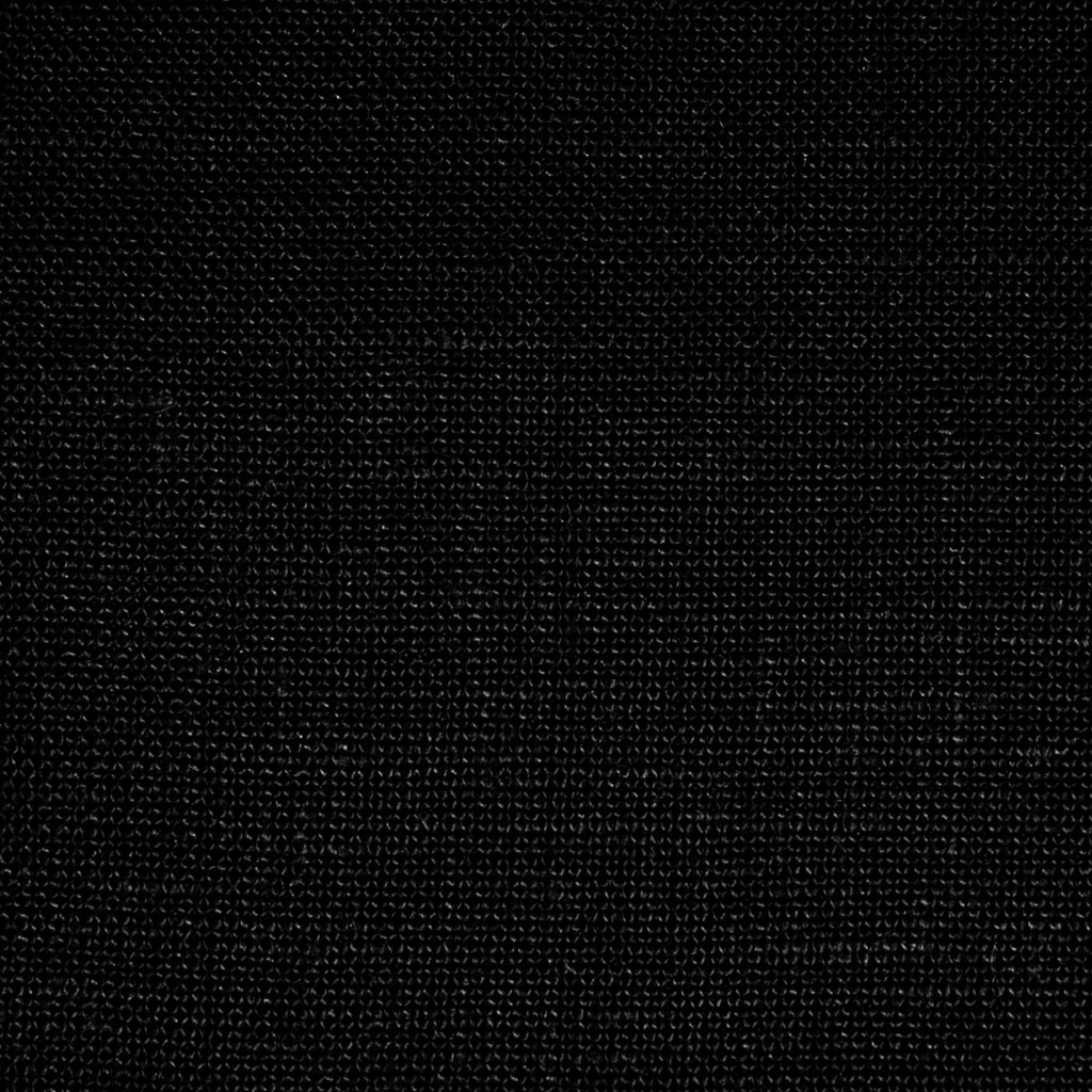 Black Plain Weave Irish Linen