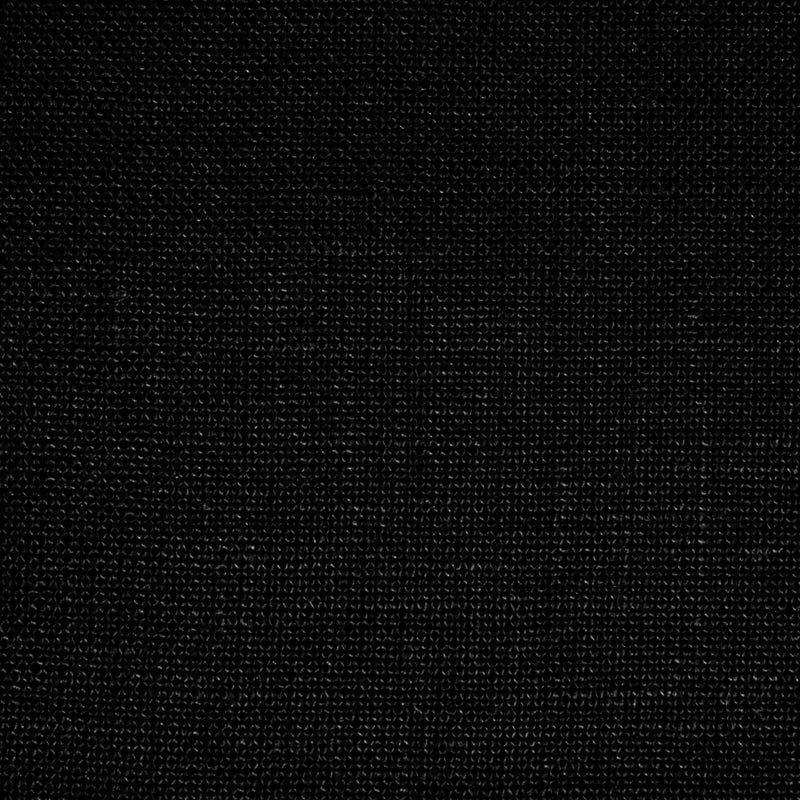 Black Plain Weave Irish Linen