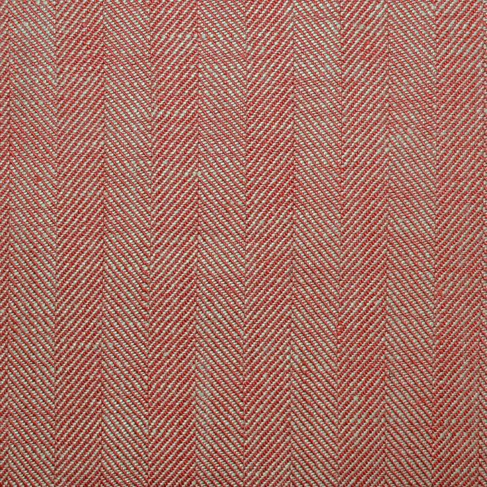 Orange and Ecru 1cm Herringbone 100% Irish Linen
