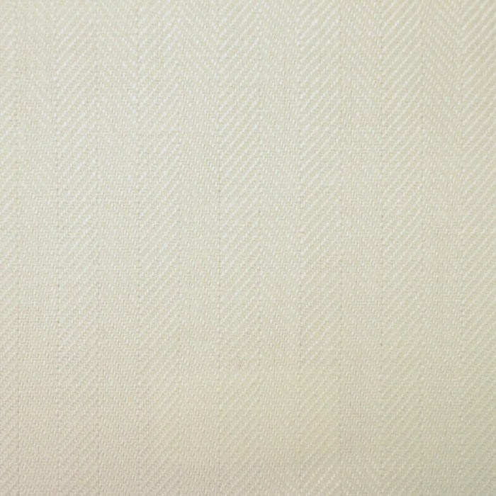 White 1cm Herringbone 100% Irish Linen