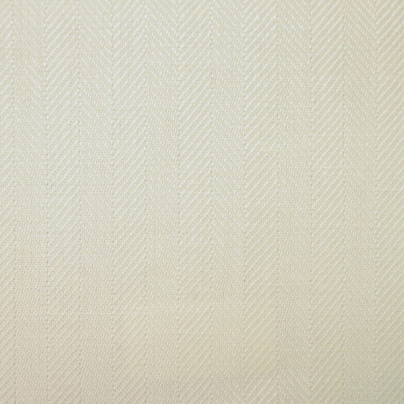White 1cm Herringbone 100% Irish Linen
