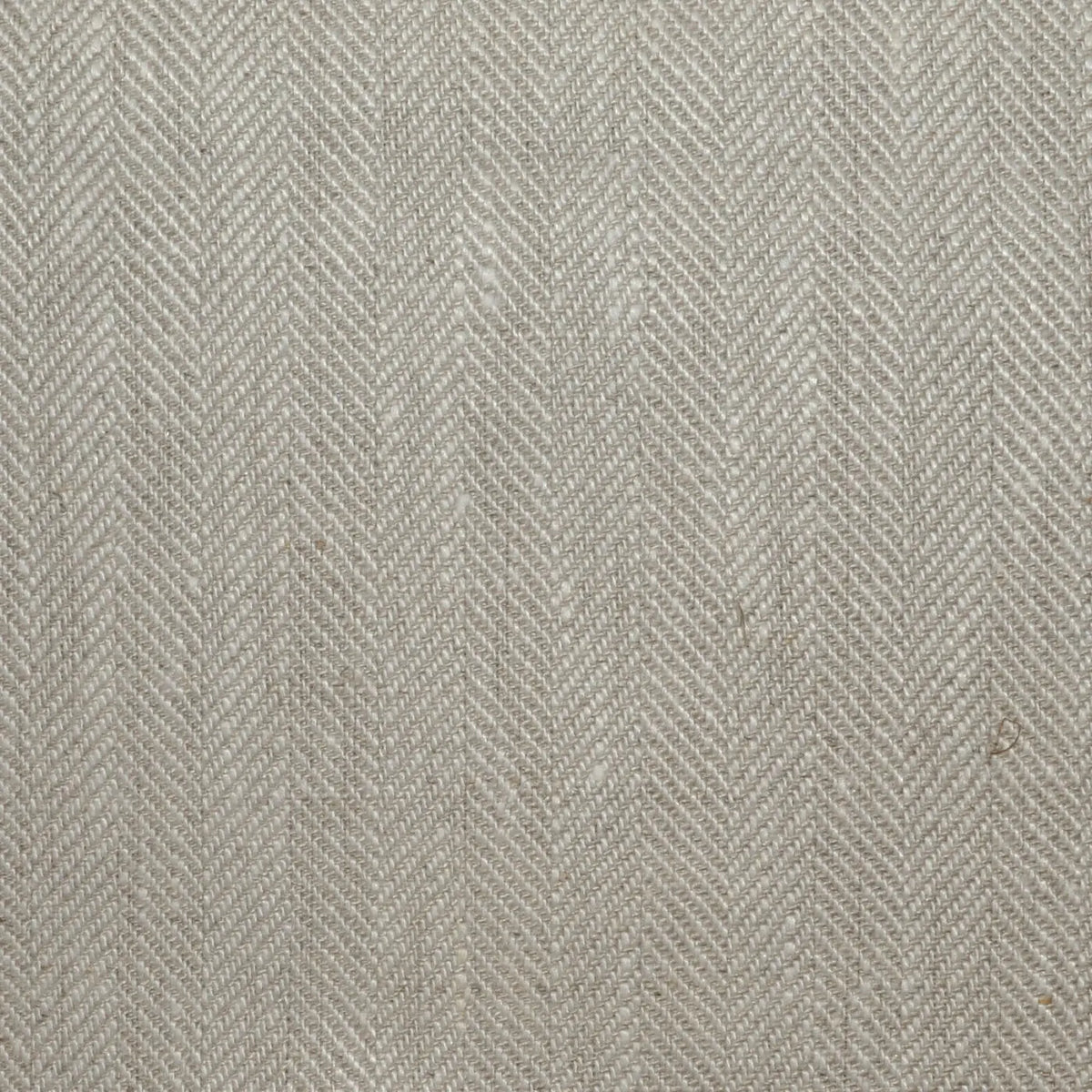 Oatmeal 1cm Herringbone 100% Irish Linen