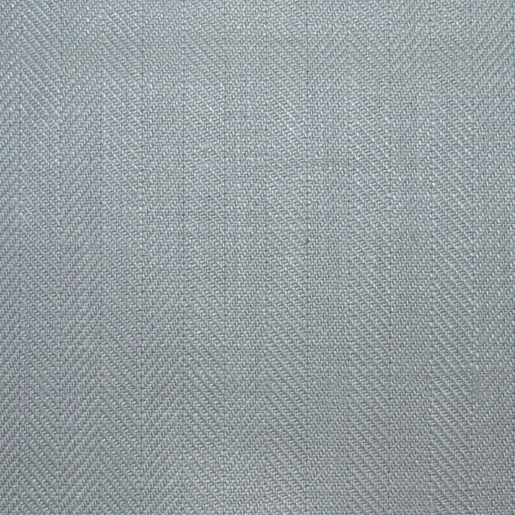 Dove Grey 1cm Herringbone 100% Irish Linen