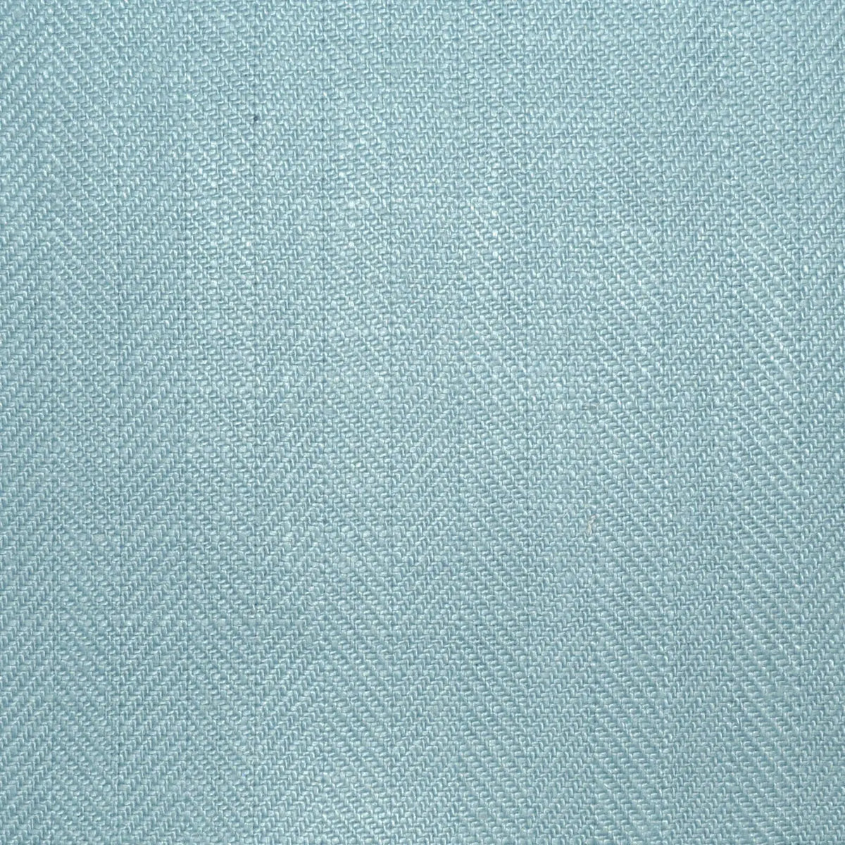 Light Blue 1cm Herringbone 100% Irish Linen