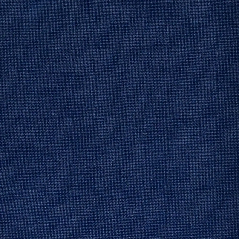 Navy Blue Solid Super 100's Wool & Kid Mohair Suiting By Holland & Sherry Yorkshire Fabric
