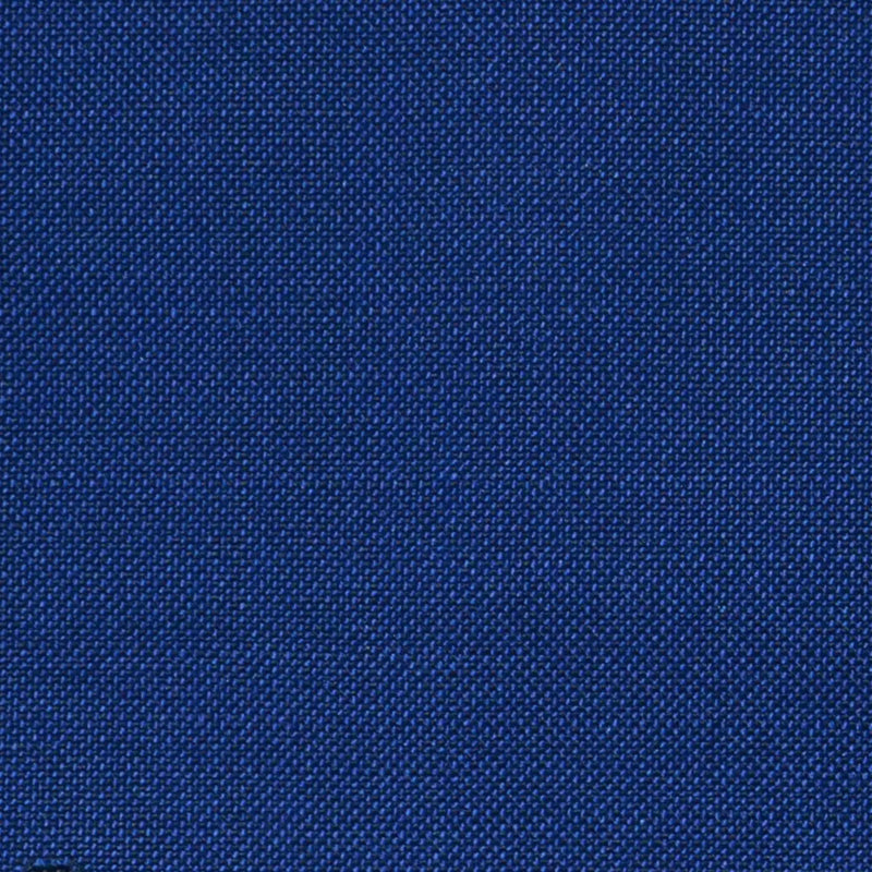 French Blue Solid Super 100's Wool & Kid Mohair Suiting By Holland & Sherry