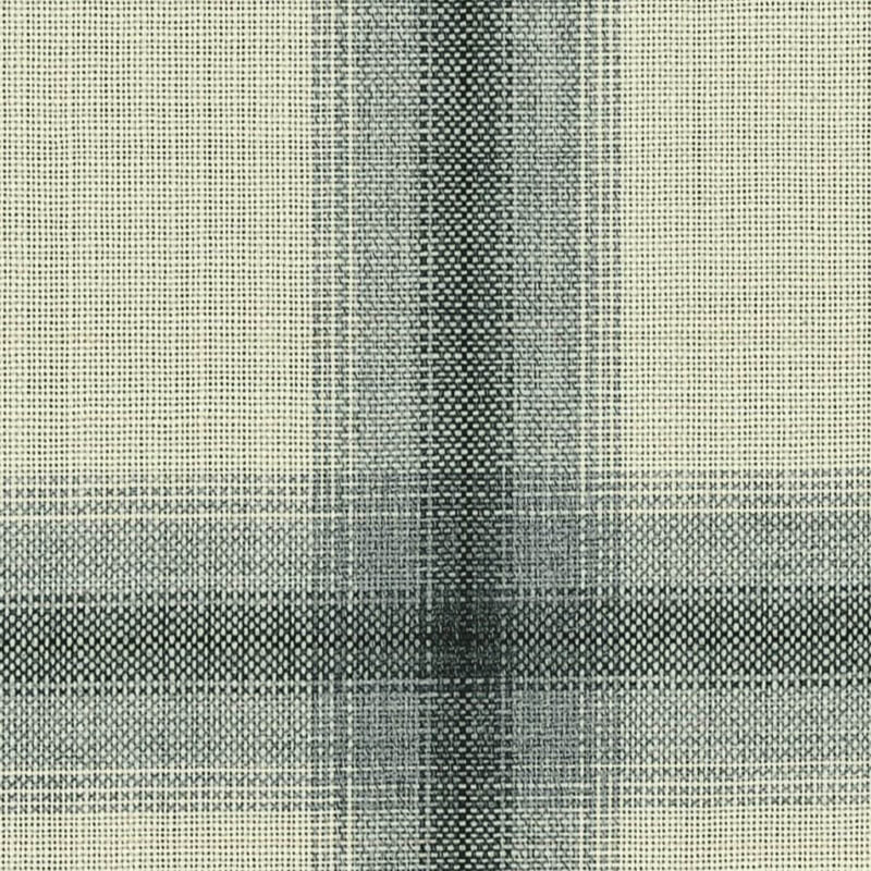 White and Grey Muted Diffused Plaid Check Jacketing By Holland & Sherry