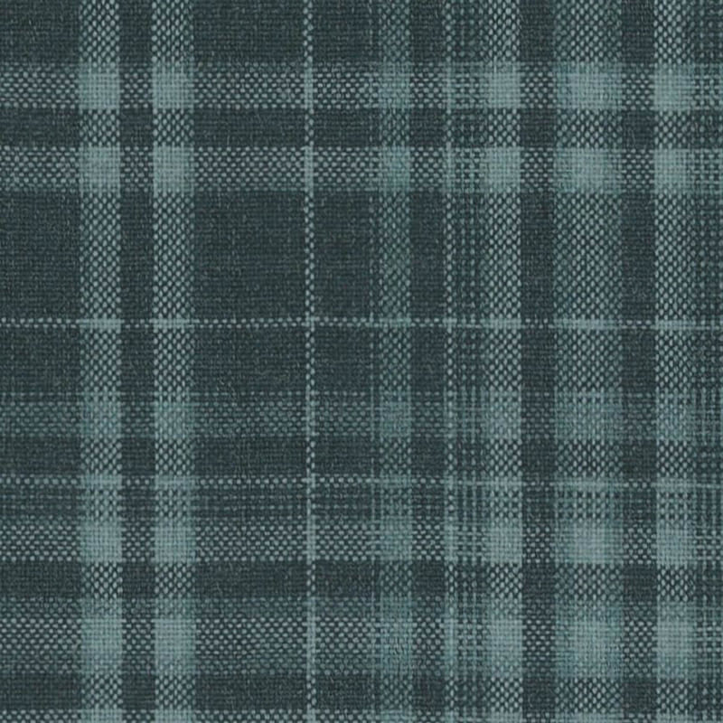 Blue Multi Block Check Jacketing By Holland & Sherry