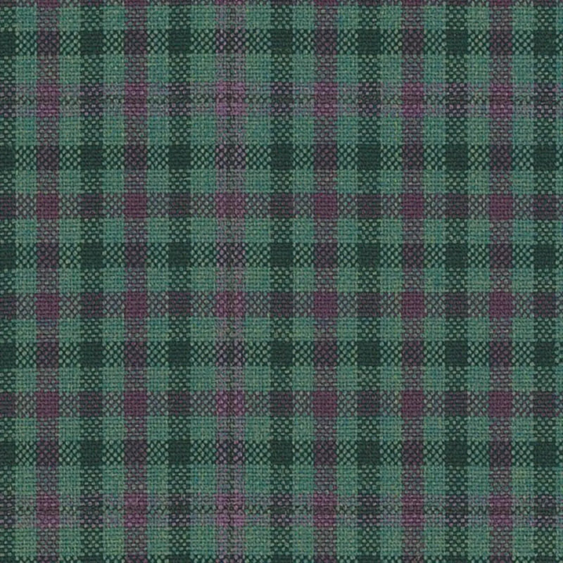 Emerald Green with Plum Gun Club Check Jacketing By Holland & Sherry