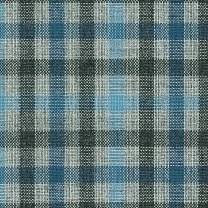 Grey Gun Club Check With Light Blue Windowpane Check Jacketing By Holland & Sherry