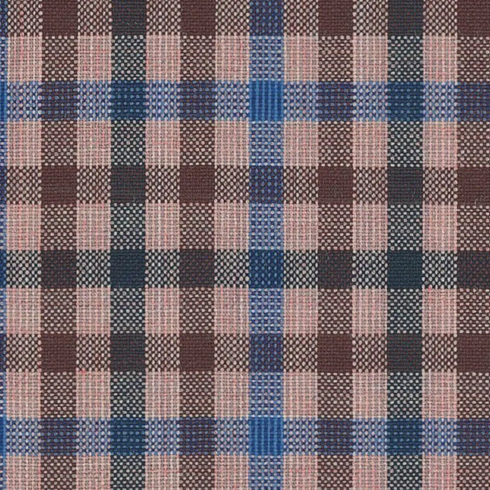 Dusty Pink Gun Club With Blue Windowpane Check Jacketing By Holland & Sherry